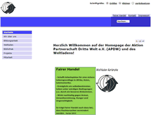 Tablet Screenshot of apdw.de